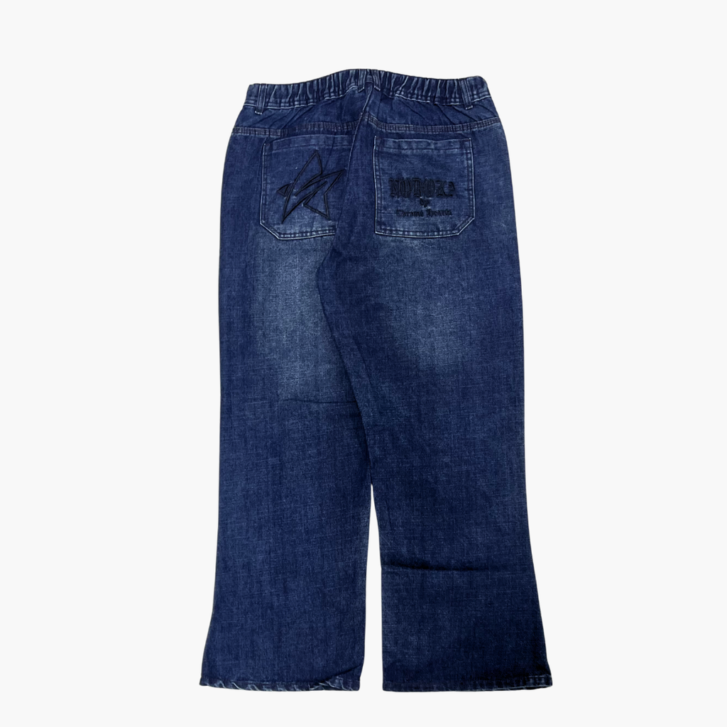 Flared Semi Baggy Jean Eyes | Jean Flared Semi Baggy de Moda Streetwear - Nodoka Magik