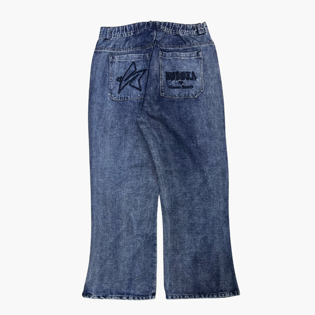 Flared Semi Baggy Jean | Jean Flared Semi Baggy de Moda Streetwear - Nodoka Magik