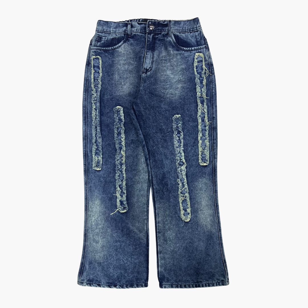 Flared Semi Baggy Jean | Jean Flared Semi Baggy de Moda Streetwear - Nodoka Magik