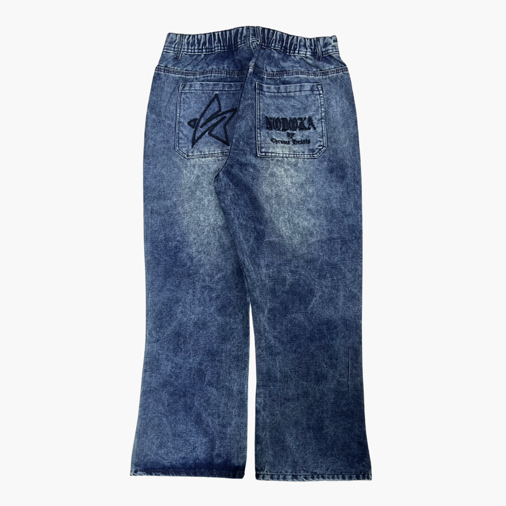 Flared Semi Baggy Jean | Jean Flared Semi Baggy de Moda Streetwear - Nodoka Magik
