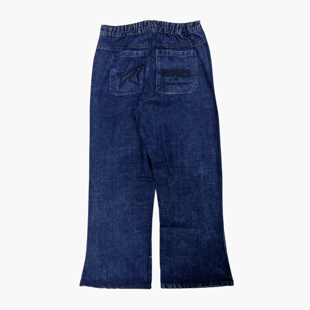 Flared Semi Baggy Jean Nodoka | Jean Flared Semi Baggy de Moda Streetwear - Nodoka Magik