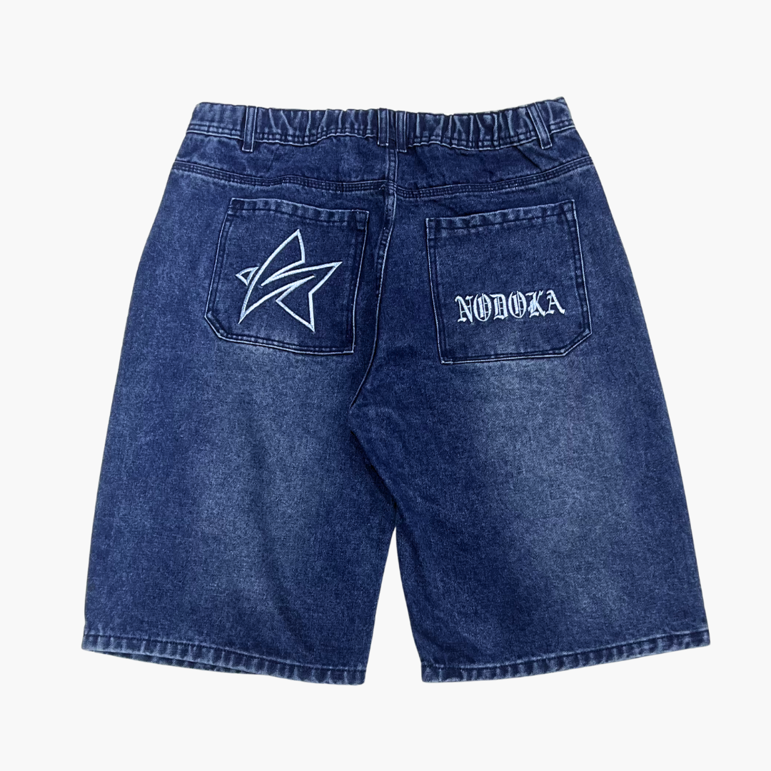 Jort Nodoka | Jort Baggy de Denim Estilo Streetwear - Nodoka Magik