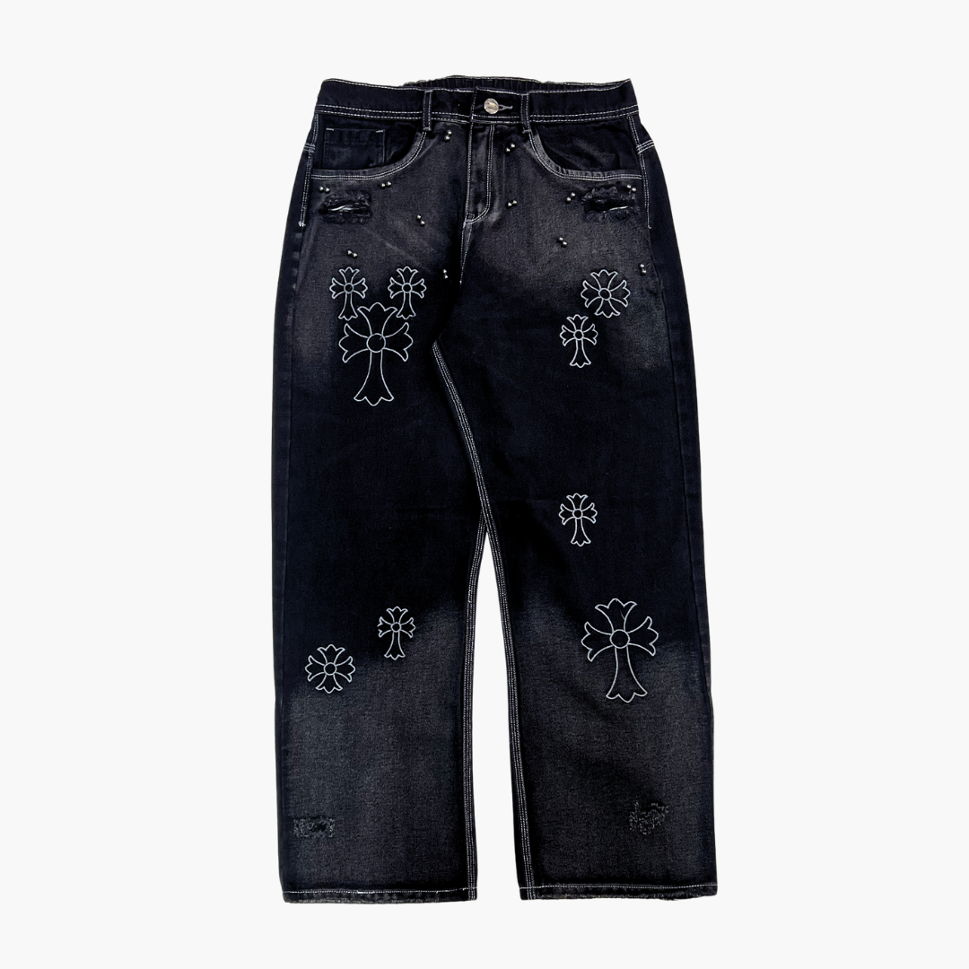 Baggy Jean ETERNAL | Jean Baggy Oversize de Moda Streetwear - Nodoka Magik