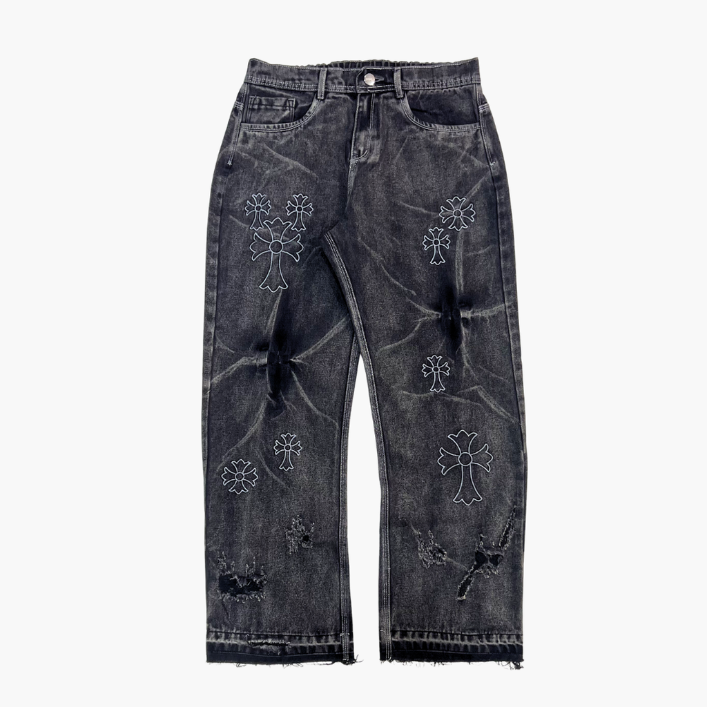 Baggy Jean ETERNAL | Jean Baggy Oversize de Moda Streetwear - Nodoka Magik