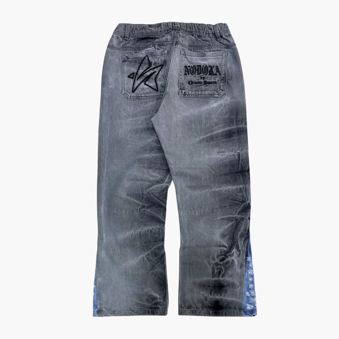 Flared Semi Baggy Jean ETERNAL | Jean Acampanado Semi Baggy de Moda Urbana - Nodoka Magik