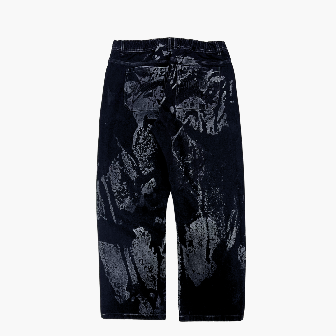 Semi Baggy Jean ETERNAL | Jean Semi Baggy de Mezclilla Streetwear - Nodoka Magik