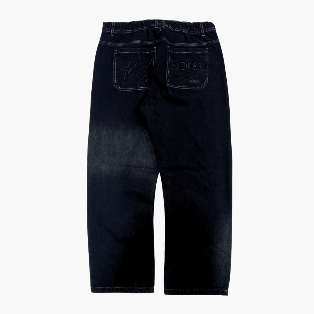 Semi Baggy Jean ETERNAL | Jean Semi Baggy de Mezclilla Streetwear - Nodoka Magik