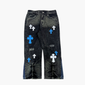 Flared Semi Baggy Jean ETERNAL | Jean Acampanado Semi Baggy de Moda Urbana - Nodoka Magik