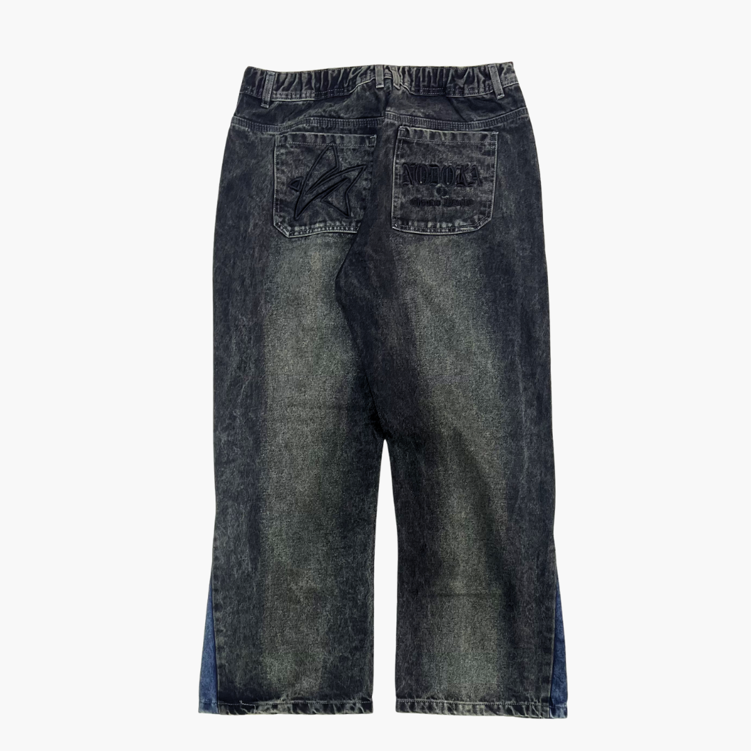 Flared Semi Baggy Jean ETERNAL | Jean Acampanado Semi Baggy de Moda Urbana - Nodoka Magik