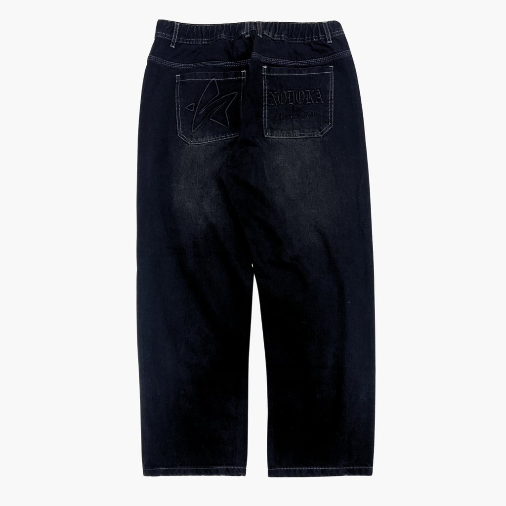 Semi Baggy Jean ETERNAL | Jean Semi Baggy de Mezclilla Streetwear - Nodoka Magik