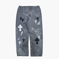 Semi Baggy Jean ETERNAL | Jean Semi Baggy de Mezclilla Streetwear - Nodoka Magik
