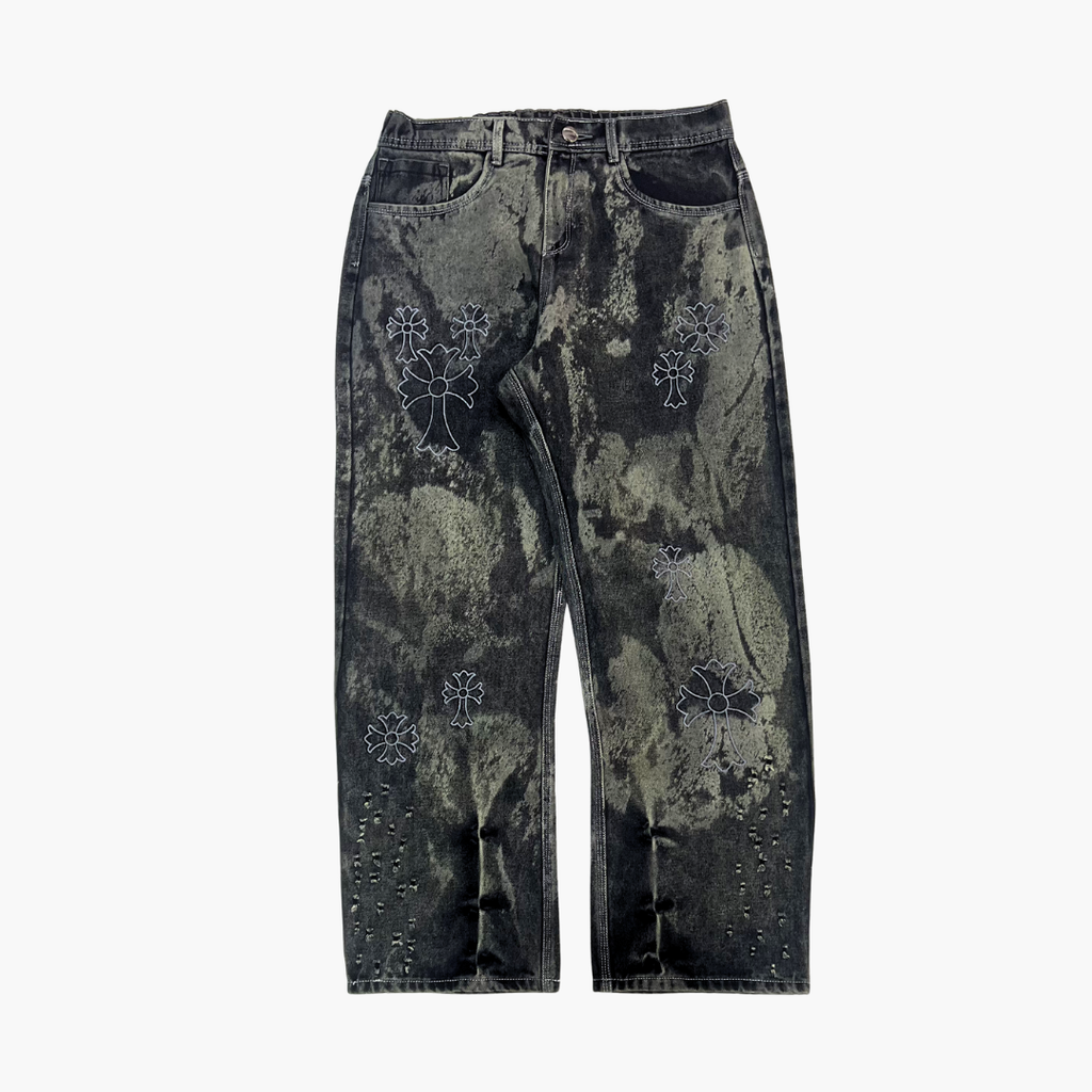 Baggy Jean ETERNAL | Jean Baggy Oversize de Moda Streetwear - Nodoka Magik