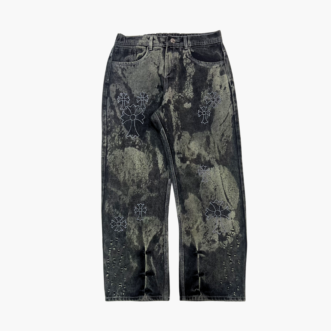 Baggy Jean ETERNAL | Jean Baggy Oversize de Moda Streetwear - Nodoka Magik