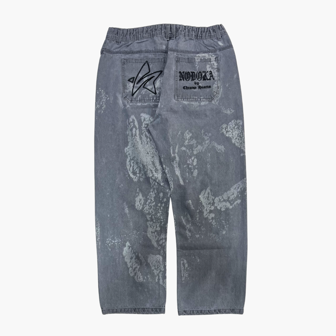 Semi Baggy Jean ETERNAL | Jean Semi Baggy de Mezclilla Streetwear - Nodoka Magik