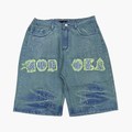 Jort NODOKA ID | Jort Baggy de Denim Estilo Streetwear - Nodoka Magik