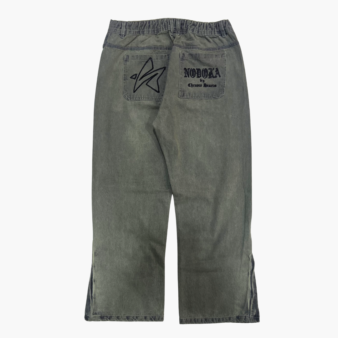 Flared Semi Baggy Jean ETERNAL | Jean Acampanado Semi Baggy de Moda Urbana - Nodoka Magik
