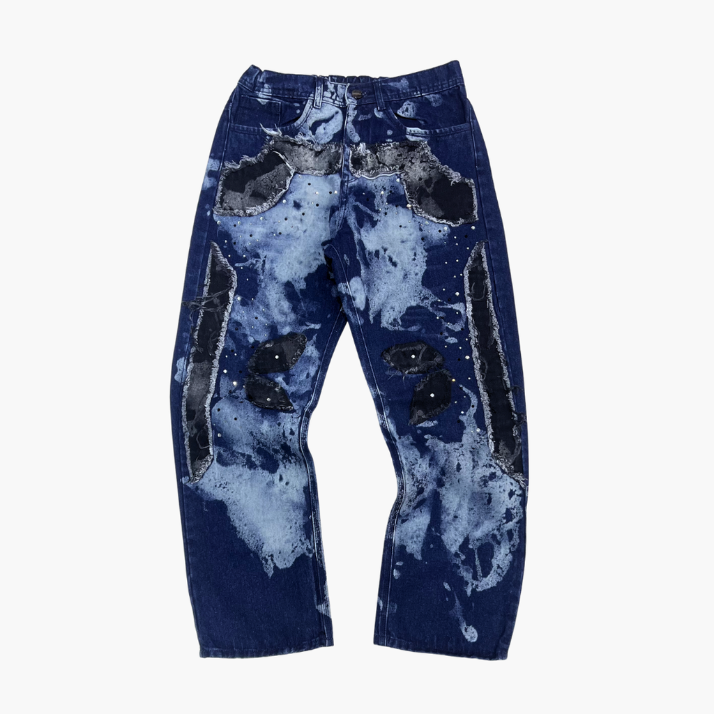 Semi Baggy Jean | Jean Semi Baggy de Mezclilla Streetwear - Nodoka Magik