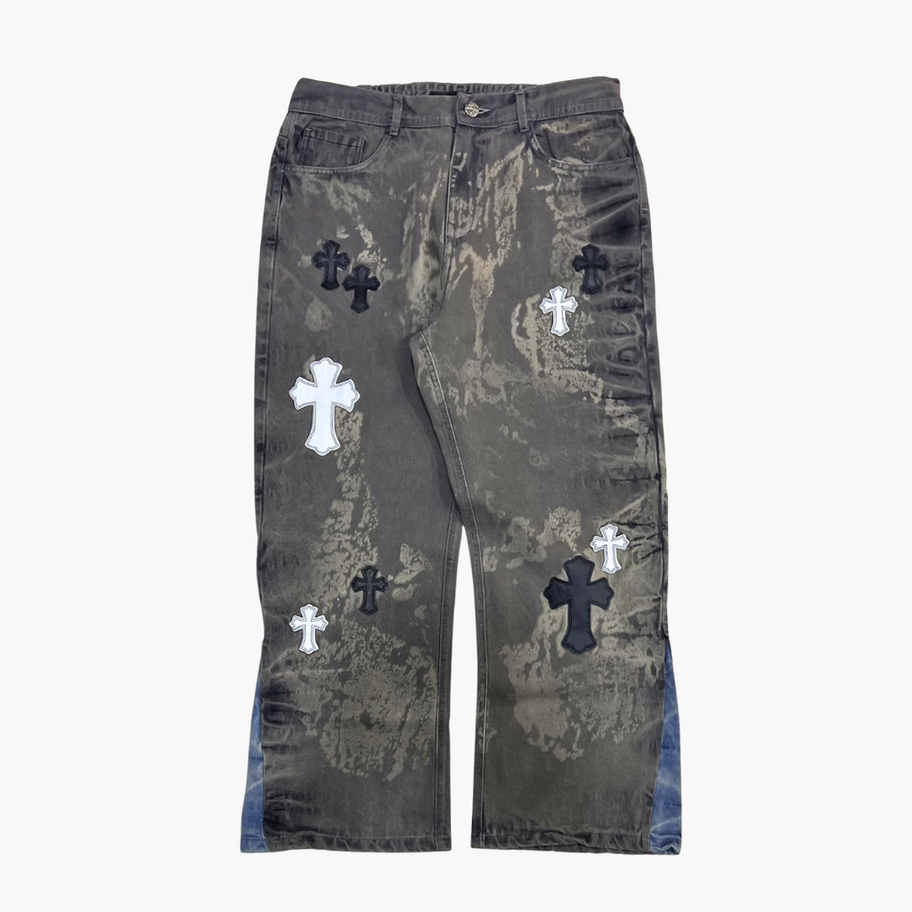 Flared Semi Baggy Jean ETERNAL | Jean Acampanado Semi Baggy de Moda Urbana - Nodoka Magik