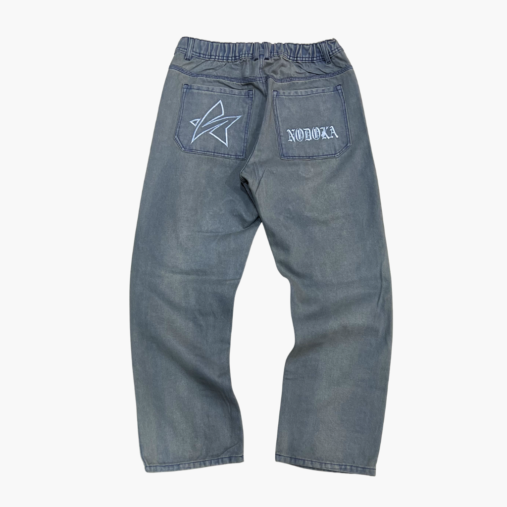 Semi Baggy Jean | Jean Semi Baggy de Mezclilla Streetwear - Nodoka Magik