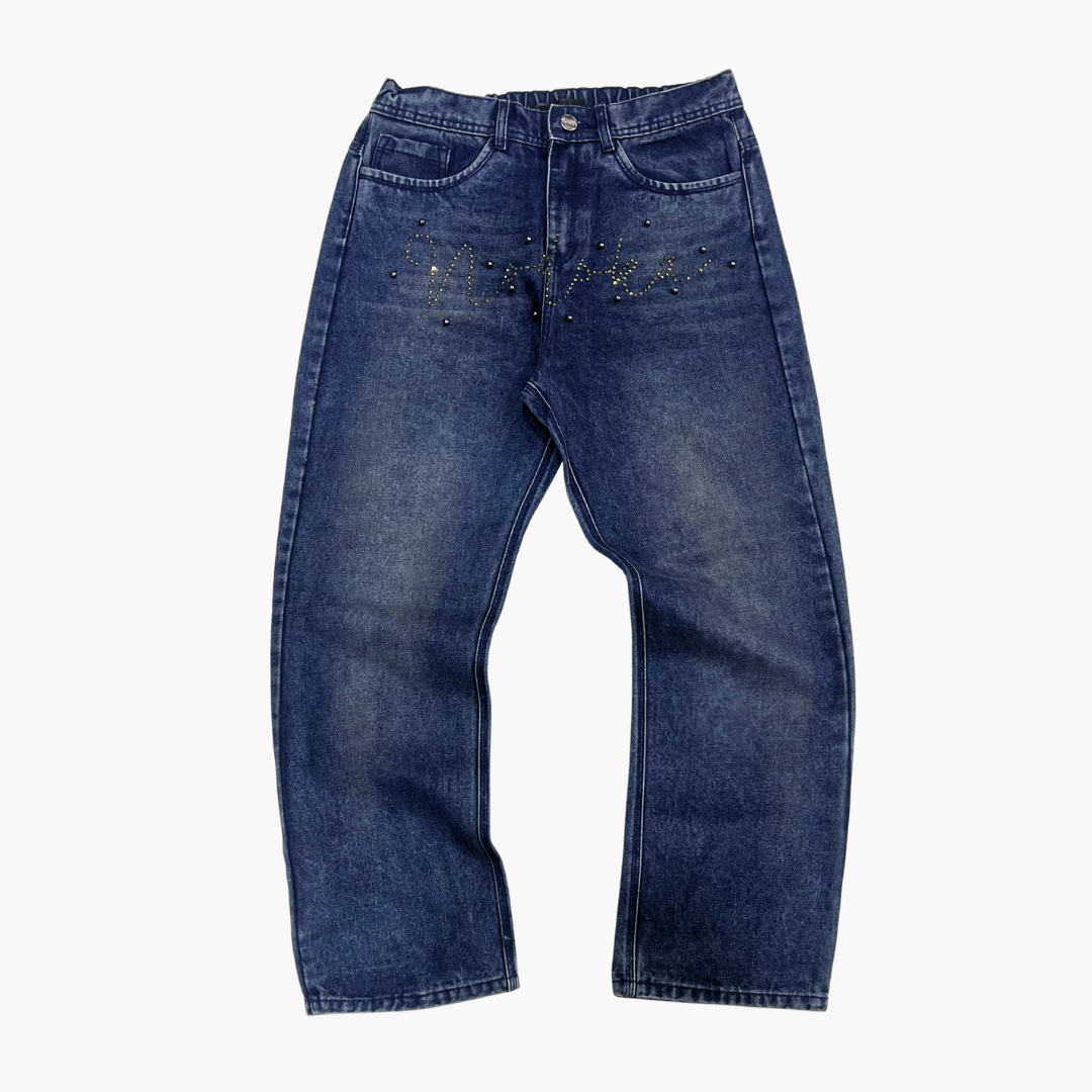 Semi Baggy Jean Nodoka | Jean Semi Baggy de Mezclilla Streetwear - Nodoka Magik