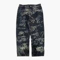 Semi Baggy Jean ETERNAL | Jean Semi Baggy de Mezclilla Streetwear - Nodoka Magik