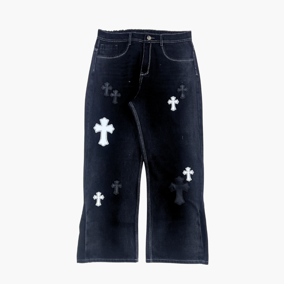 Flared Baggy Jean ETERNAL | Jean Acampanado Baggy de Estilo Retro - Nodoka Magik