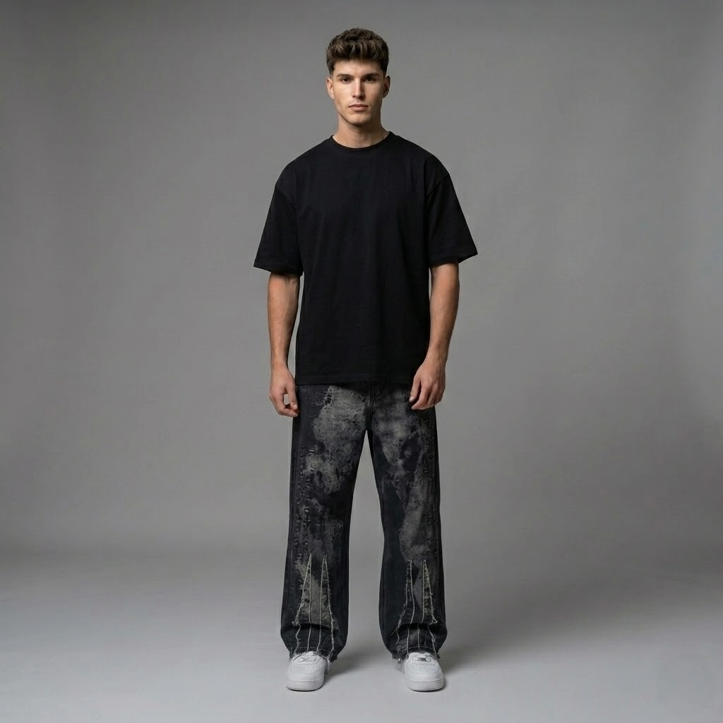 Baggy Jean | Jean Baggy Oversize de Moda Streetwear - Nodoka Magik